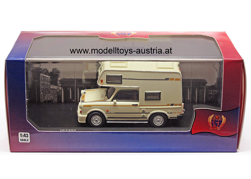 Trabant 601 Wohnmobil 1980 beige 1:43