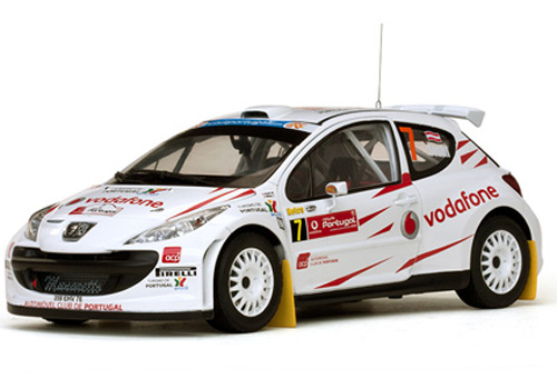 Peugeot 207 S2000 2008 Rally Portugal STOHL / MINOR 1:18