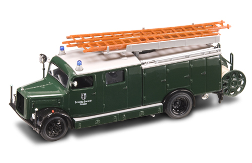 Magirus Deutz S 3000 SLG 1941 Feuerwehr grün 1:43