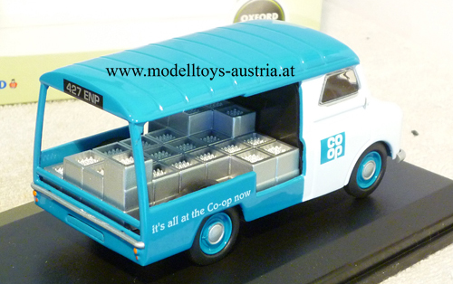 Bedford CA Co-op Milchwagen türkis / weiss 1:43