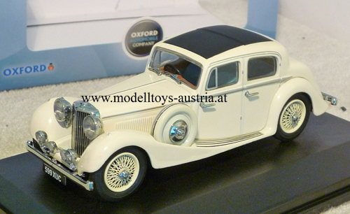 Jaguar SS 2.5 Limousine weiss 1:43