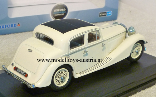 Jaguar SS 2.5 Limousine weiss 1:43