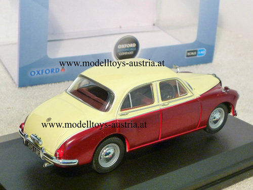 MG ZB Varitone 1953 - 1958 ivory / red 1:43
