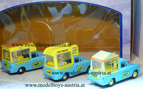Ford Anglia WALLs EIS Wagen 3 verschiedene 1:43