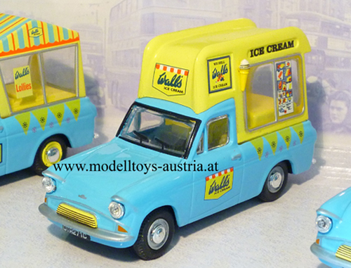 Ford Anglia WALLs EIS Wagen 3 verschiedene 1:43
