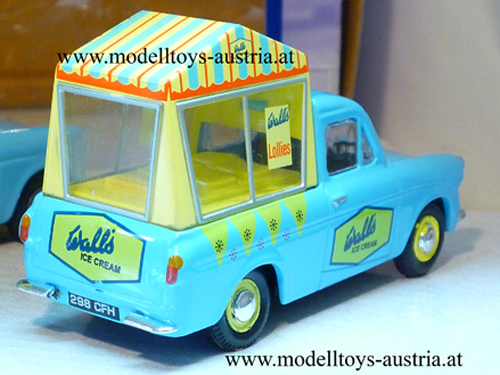 Ford Anglia WALLs EIS Wagen 3 verschiedene 1:43