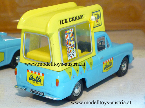 Ford Anglia WALLs EIS Wagen 3 verschiedene 1:43