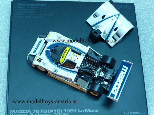 Mazda 787 B 1991 Le Mans KENNEDY / JOHANSSON / SALA 1:43