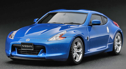 Nissan 370 Z 370Z Coupe Fairlady Z 2009 blau metallik 1:43