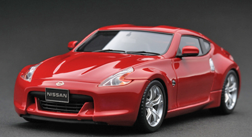 Nissan 370 Z 370Z Coupe Fairlady Z 2009 rot 1:43