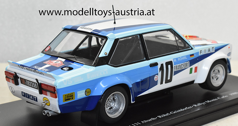 Fiat 131 Abarth WRC 1980 Rally Monte Carlo Sieger Walter RÖHRL / Christian GEISTDÖRFER 1:24