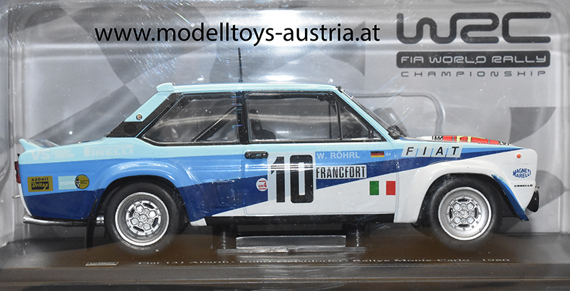 Fiat 131 Abarth WRC 1980 Rally Monte Carlo Sieger Walter RÖHRL / Christian GEISTDÖRFER 1:24