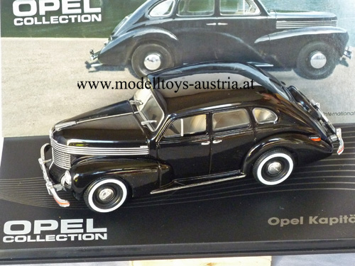 Opel Kapitän Limousine 1948 - 1950 schwarz 1:43