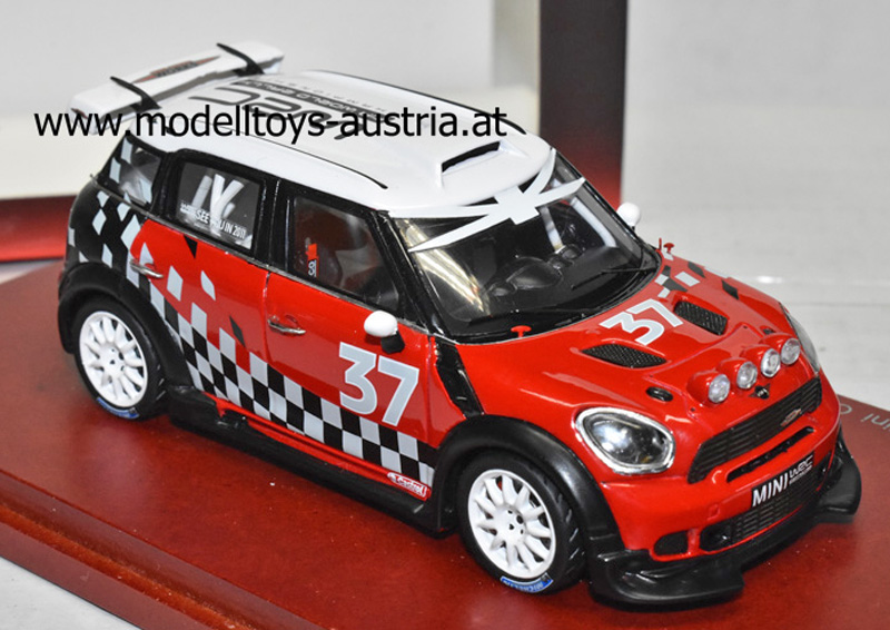 Mini Cooper COUNTRYMAN WRC 2011 PRESENTATION PARIS AUTO SHOW 1:43