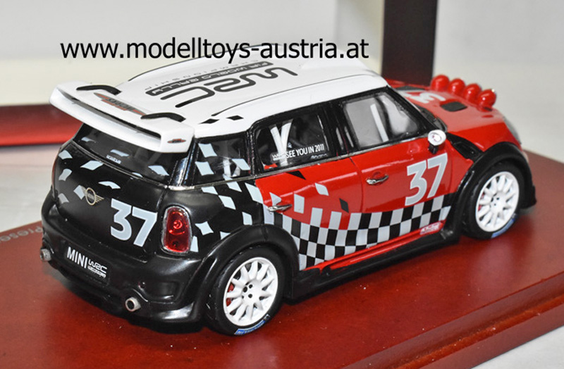 Mini Cooper COUNTRYMAN WRC 2011 PRESENTATION PARIS AUTO SHOW 1:43