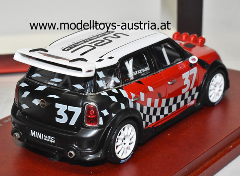 Mini Cooper COUNTRYMAN WRC 2011 PRESENTATION PARIS AUTO SHOW 1:43