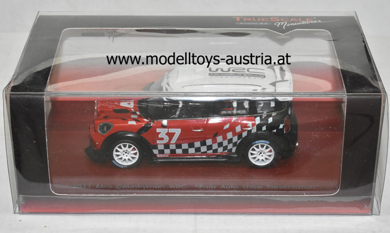 Mini Cooper COUNTRYMAN WRC 2011 PRESENTATION PARIS AUTO SHOW 1:43