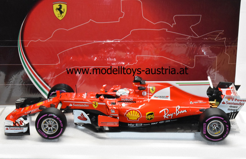 Ferrari SF70H 2017 Sebastian VETTEL Australien GP Sieger 1:18 BBR