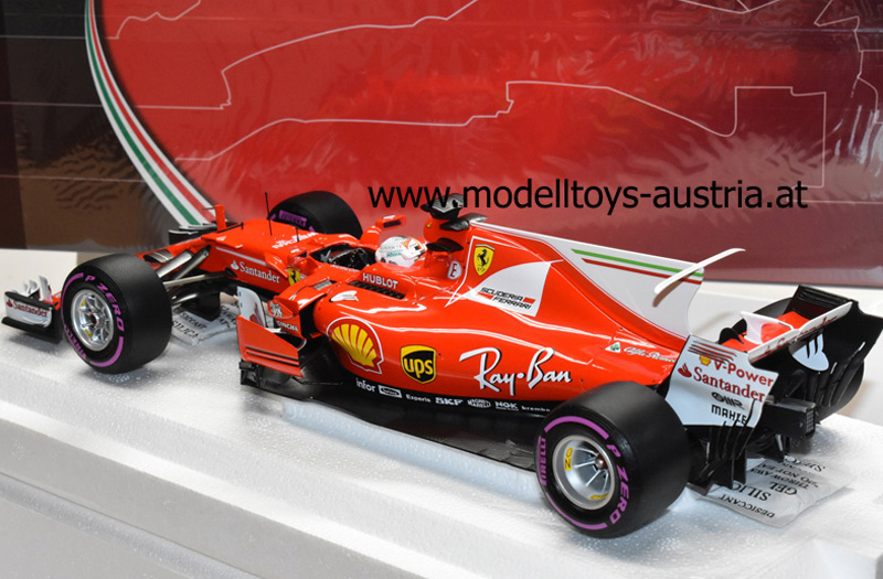 Ferrari SF70H 2017 Sebastian VETTEL Australien GP Sieger 1:18 BBR