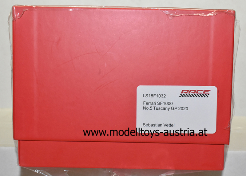 Ferrari SF 1000 Ferrari 2020 Sebastian VETTEL Toskana GP der 1000 Ferrari GP 1:18 Look Smart