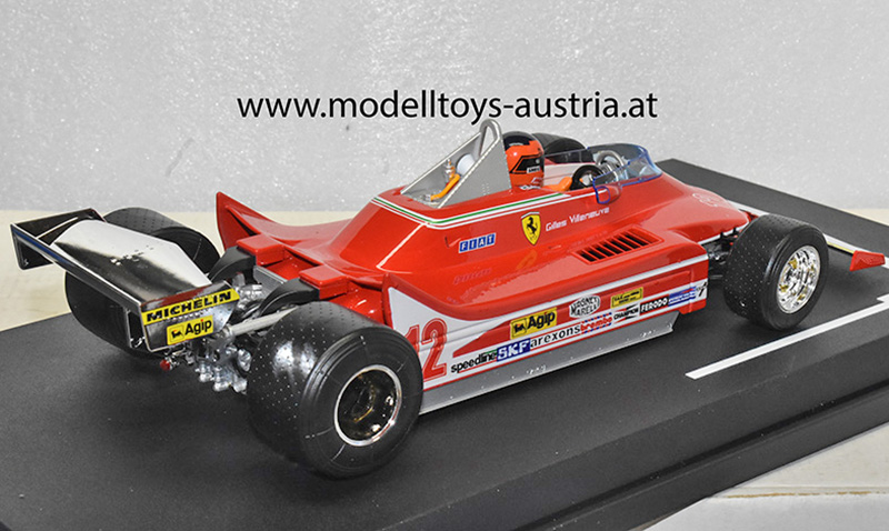 Ferrari 312 T4 1979 Gilles VILLENEUVE Südafrika GP 1:18