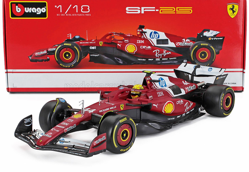 Ferrari SF-25 Ferrari 2025 Lewis HALITON 1:18