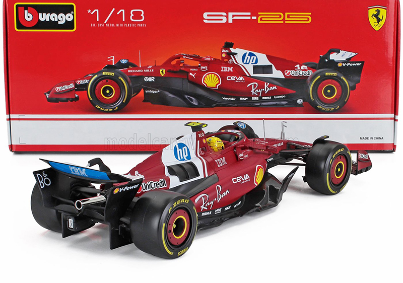 Ferrari SF-25 Ferrari 2025 Lewis HALITON 1:18