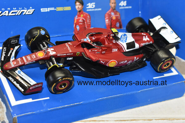 Ferrari SF25 Ferrari 2025 Lewis HAMILTON 1:43 Bburago ohne Fahrer