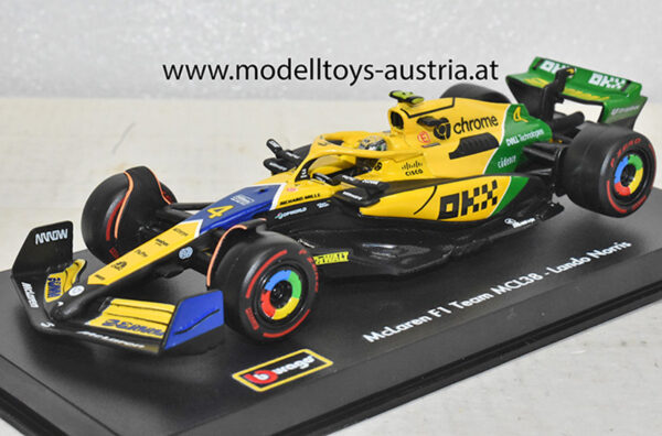 McLaren MCL38 Mercedes 2024 Lando NORRIS Monaco GP Monte Carlo 1:43