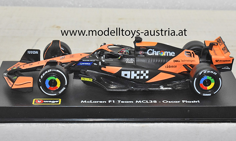 McLaren MCL38 Mercedes 2024 Oscar PIASTRI Miami GP 1:43