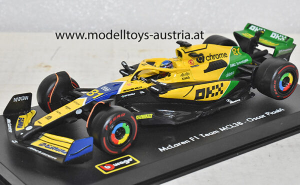 McLaren MCL38 Mercedes 2024 Oscar PIASTRI Monaco GP Monte Carlo 1:43