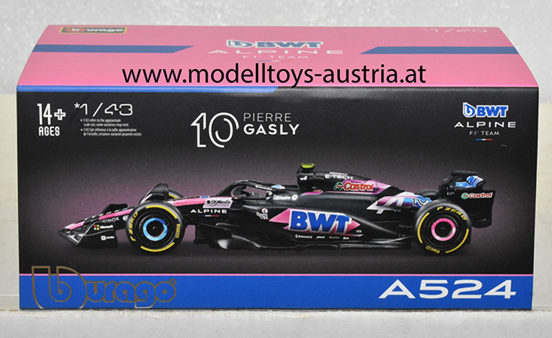 Alpine BWT A524 Renault 2024 Pierre GASLY 1:43