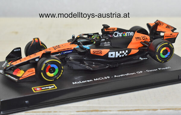 McLaren MCL39 Mercedes 2025 Oscar PIASTRI Australien GP Melbourne Albert Park Circuit 1:43
