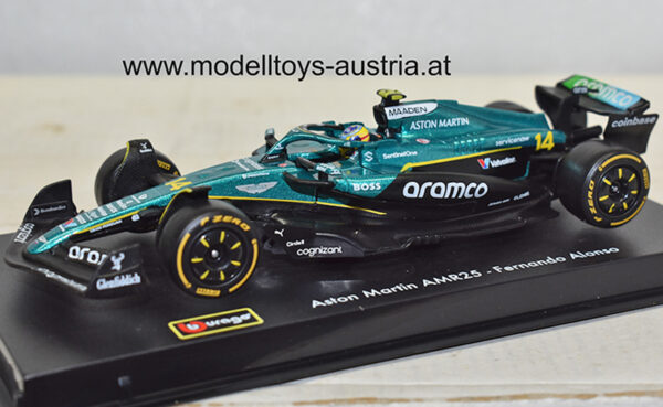 Aston Martin AMR25 Mercedes 2025 Fernando ALONSO 1:43