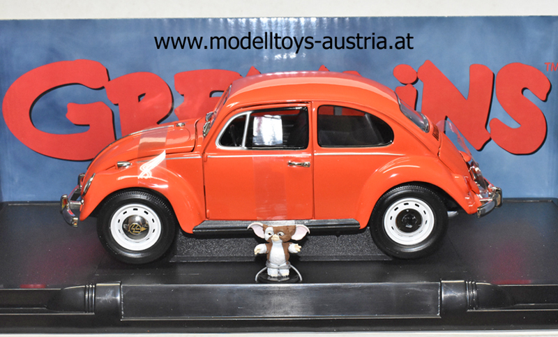 VW Käfer 1967 GREMLiNS mit Gismo 1:18