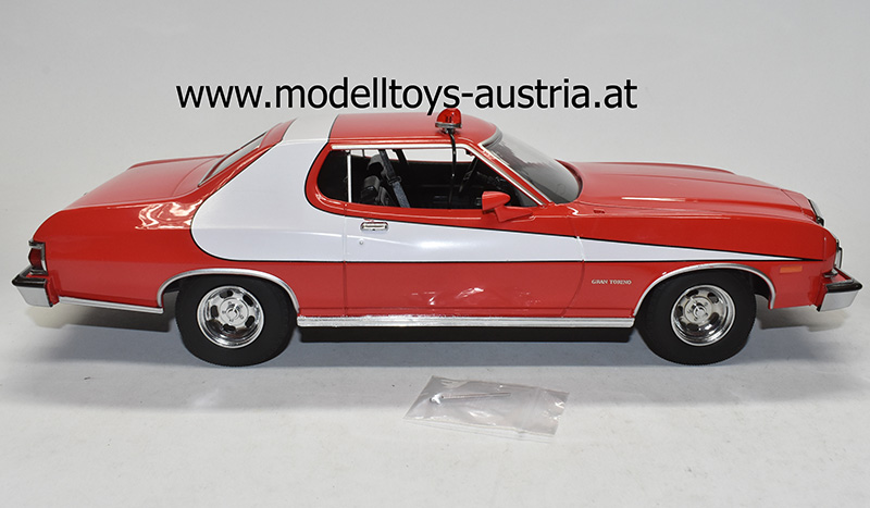 Ford Gran Torino 1976 Starsky & Hutch rot /weiss 1:18