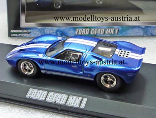 Ford GT40 MKI FAST & FURIOUS 1:43