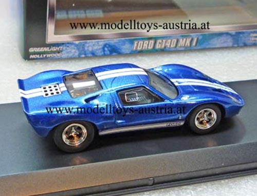 Ford GT40 MKI FAST & FURIOUS 1:43