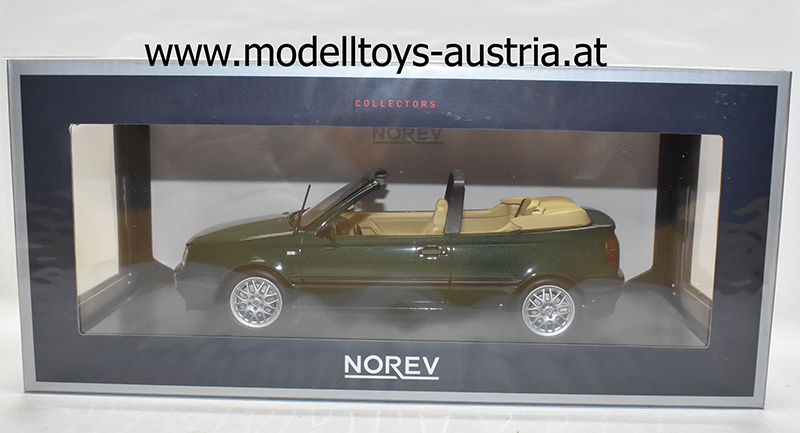 VW Golf III Cabrio 1993 grün 1:18