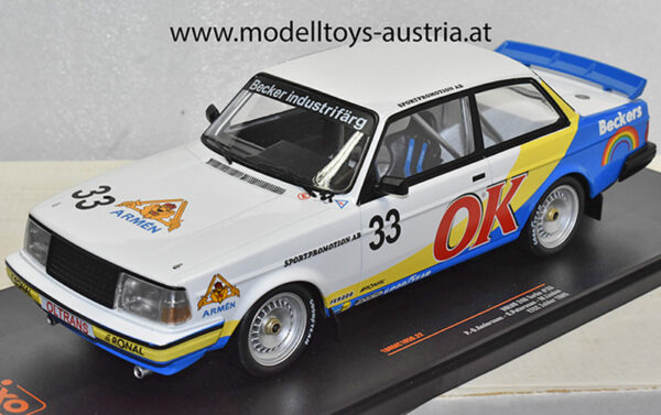 Volvo 240 Turbo 1985 ETCC Zolder P. - G. Andersson / G. Petersson / M. Linden 1:18