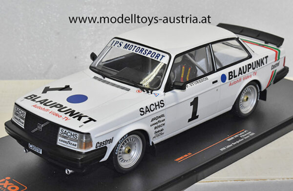 Volvo 240 Turbo 1986 DTM Zolder Per STURESON Bergischer Löwe 1:18