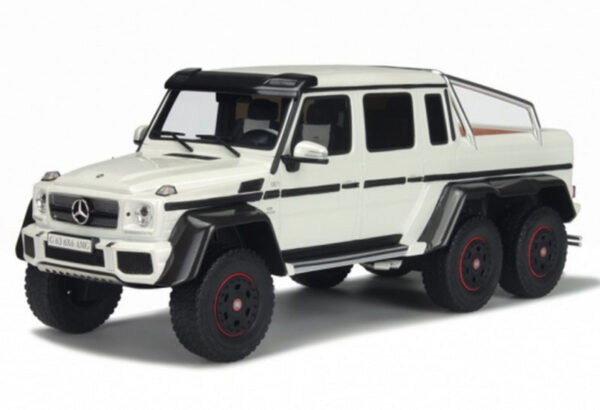 Mercedes Benz W463 G Klasse G 63 AMG 6x6 weiss 1:18