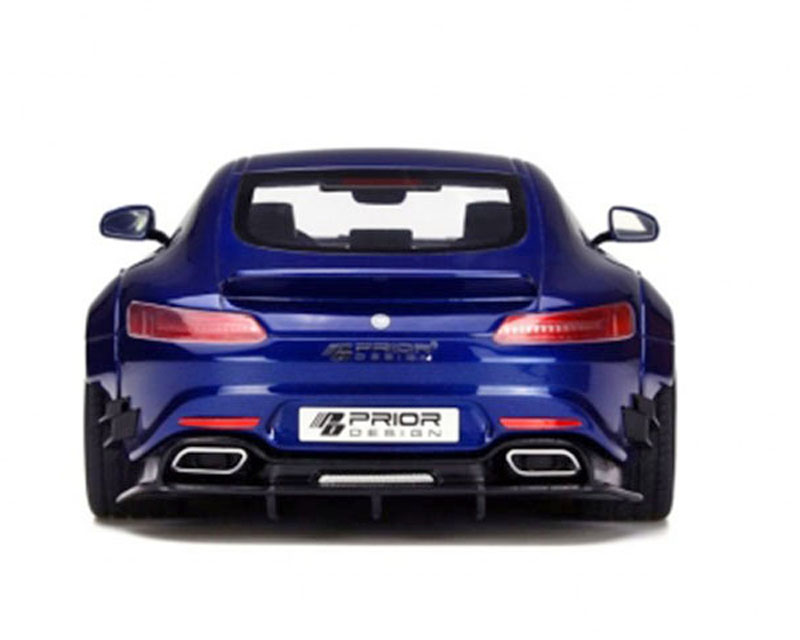 Mercedes Benz AMG GT modified by Prior Design Brilliant blau metallick 1:18