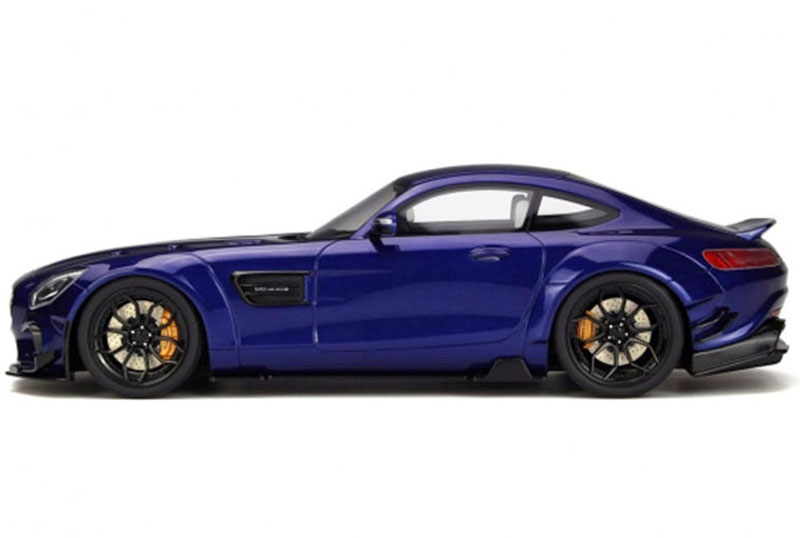 Mercedes Benz AMG GT modified by Prior Design Brilliant blau metallick 1:18