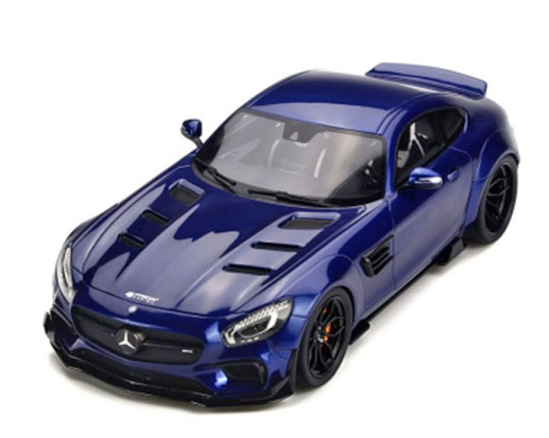Mercedes Benz AMG GT modified by Prior Design Brilliant blau metallick 1:18