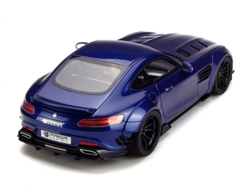 Mercedes Benz AMG GT modified by Prior Design Brilliant blau metallick 1:18