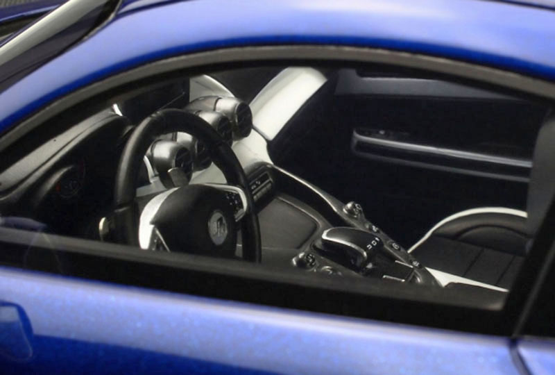 Mercedes Benz AMG GT modified by Prior Design Brilliant blau metallick 1:18