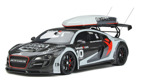 Audi R8 Coupe Body Kit Gumball 3000 2013 schwarz / grau 1:18