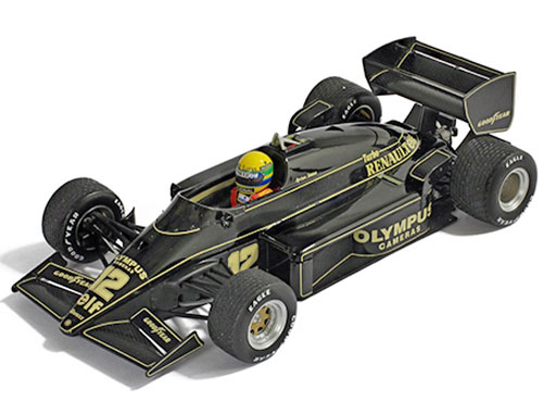 Lotus 97T Renault 1985 Ayrton SENNA Portugal GP Sieger 1:18 Premium X