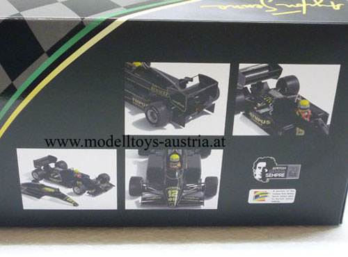 Lotus 97T Renault 1985 Ayrton SENNA Portugal GP Sieger 1:18 Premium X